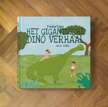 Afbeelding in Gallery-weergave laden, BOEK: Het Gigantische Dino Verhaal
